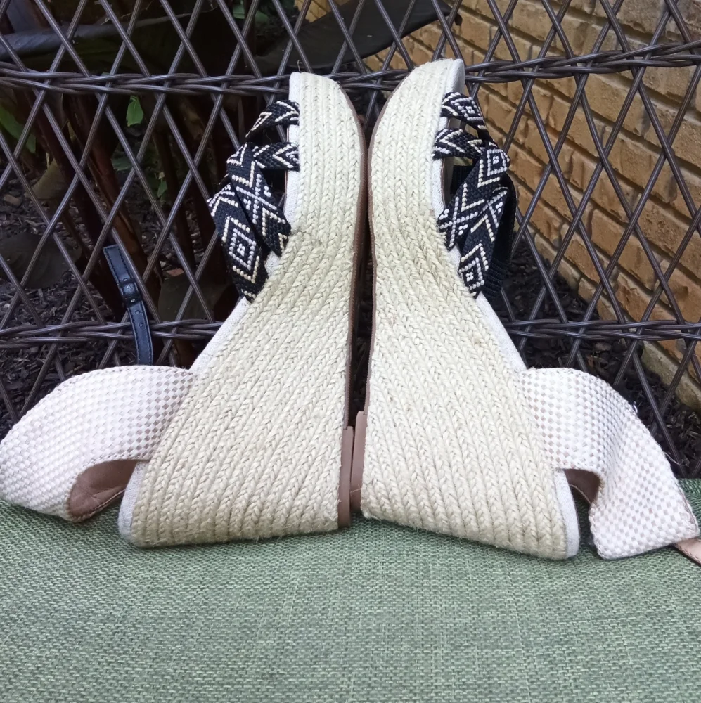 Lucky  Brand Mahima Espadrille Wedge Sandal.